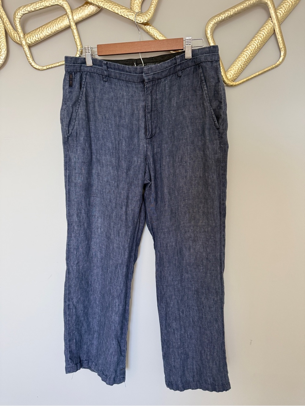 Armani Exchange Straight-Leg Jeans in Indigo